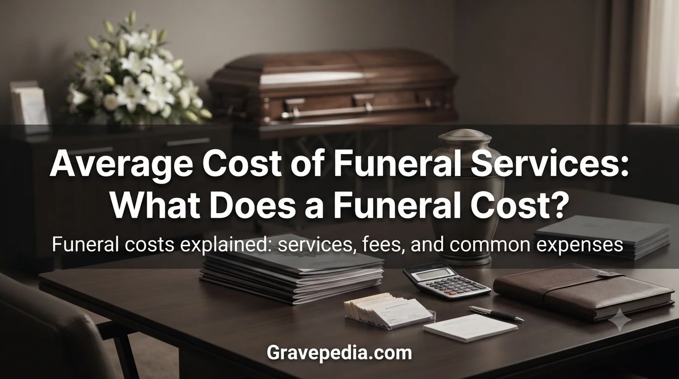 Average Cost of Funeral Services: What Does a Funeral Cost?