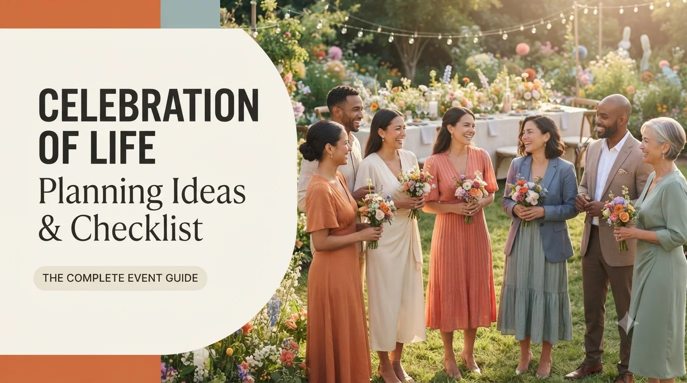 Celebration of Life Planning: Ideas, Checklist and Event Guide