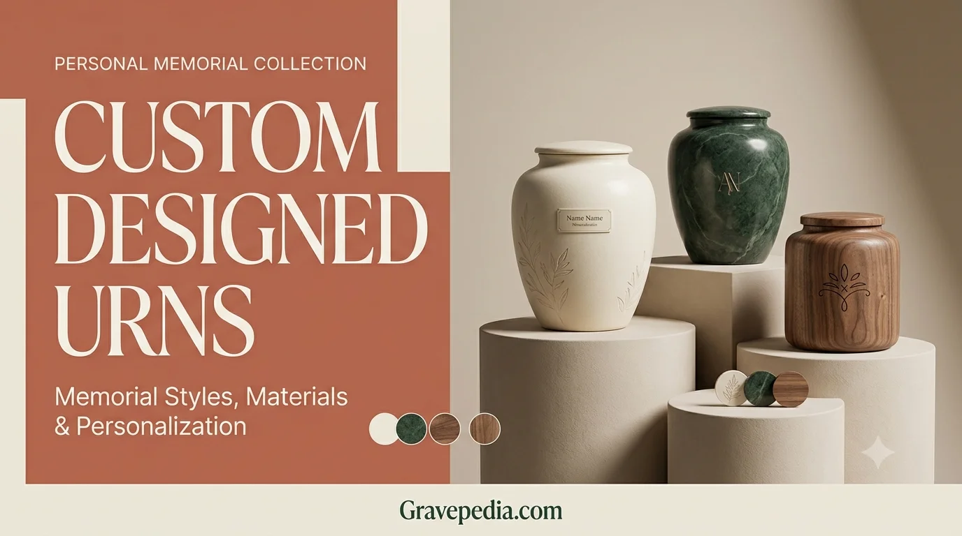 Custom Designed Urns: Memorial Styles, Materials and Personalization