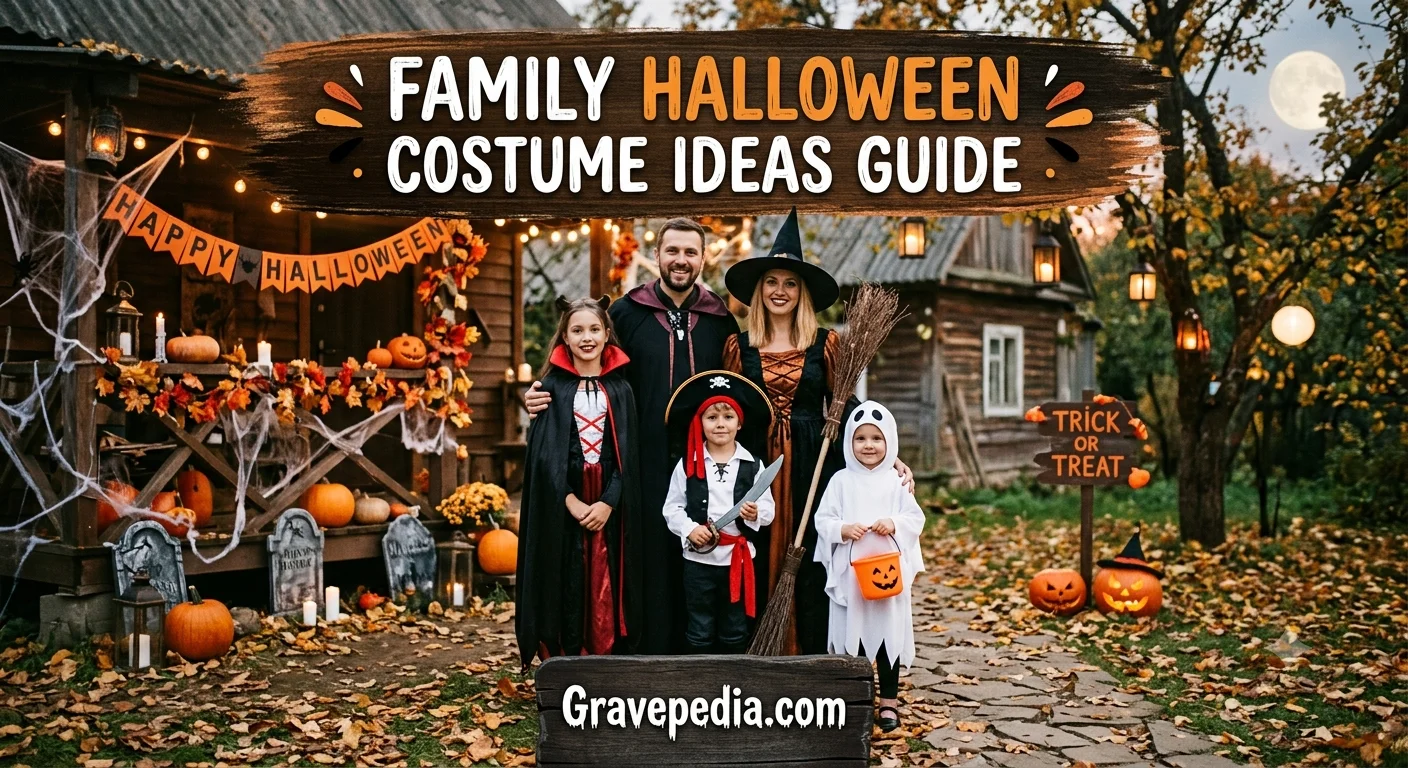 Family Halloween Costume Ideas for 3, 4 and 5 People