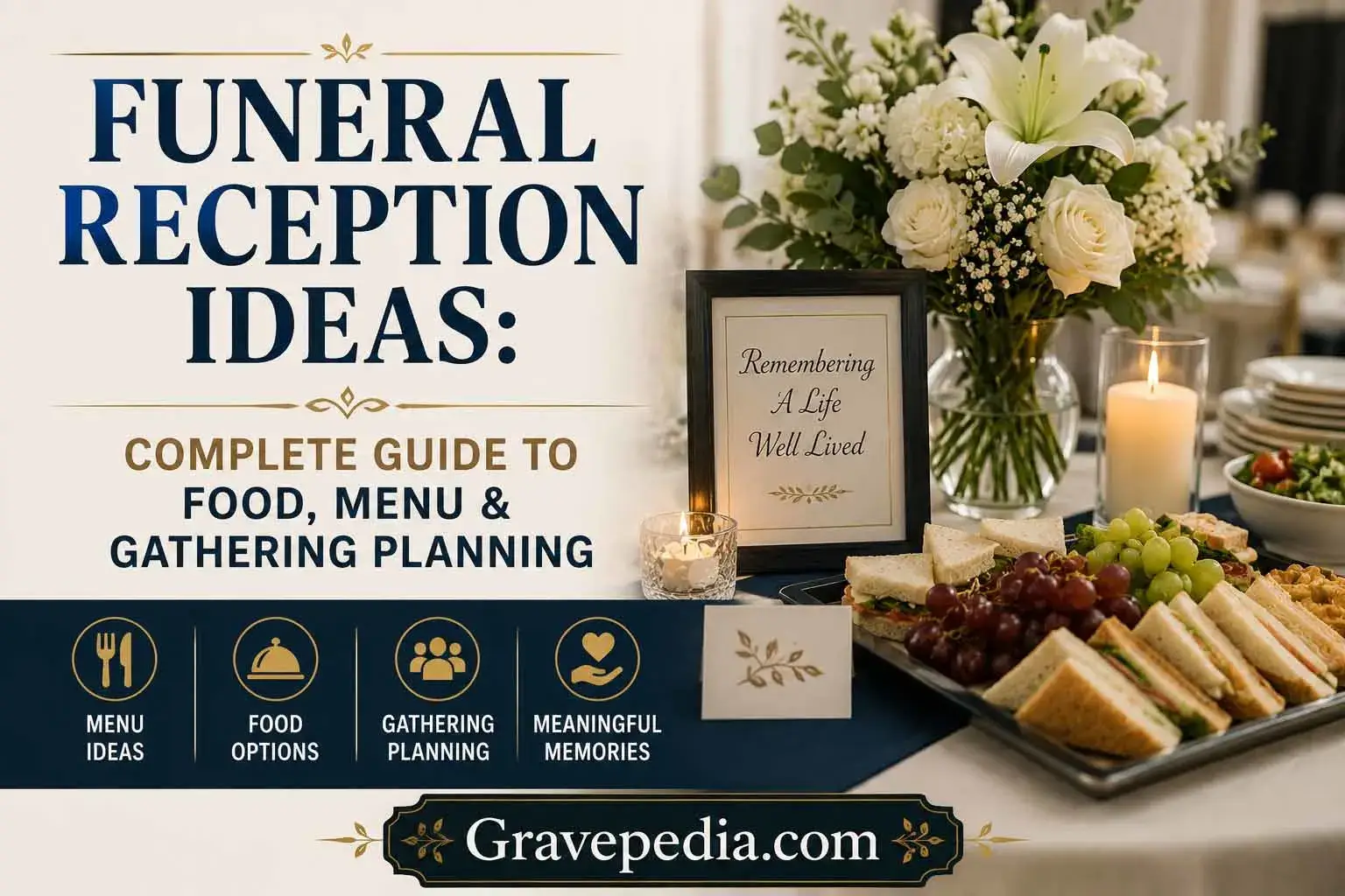 Funeral Reception Ideas: Catering, Food & Menu Planning